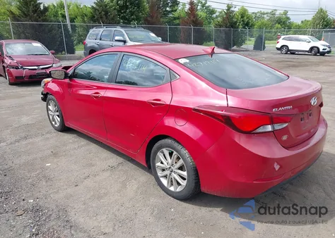 2014 Hyundai Elantra Se z USA, uszkodzony, nr VIN KMHDH4AE1EU146737